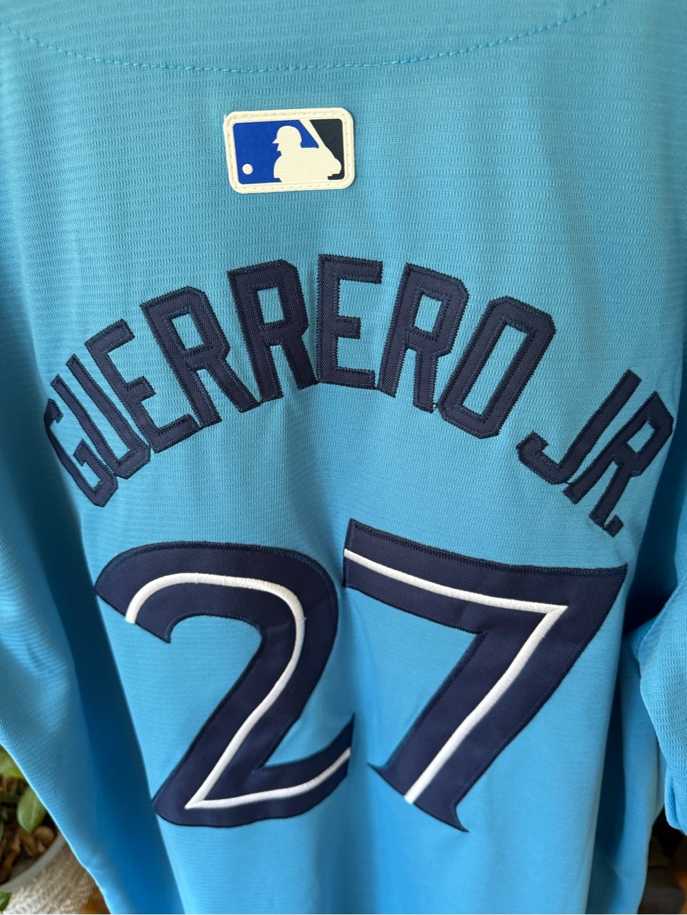 Toronto Blue Jays #27 Guerrero Jr. Nike Alternate Limited Jersey - Picture 6 of 7